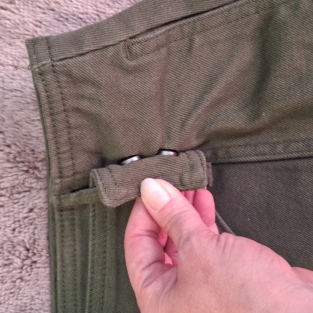 Olive Green Women's Skirt - Picture 6 of 8
